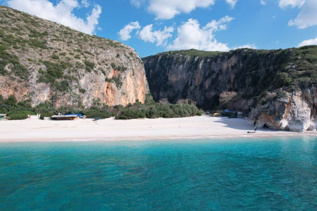 Gjipe beach
