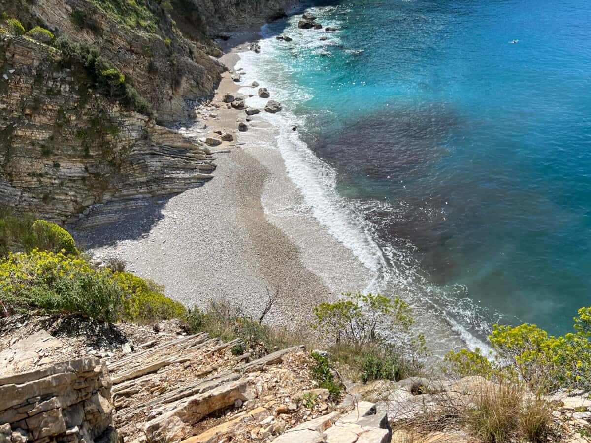 filikuri beach - plaz filikuri pobliz himare